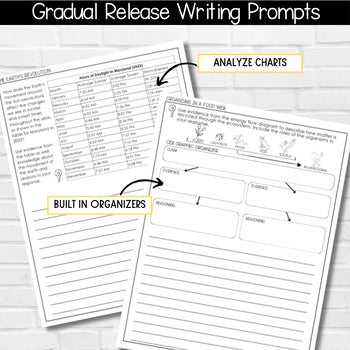 5th Grade Science Review Packet for Test Prep - NGSS Aligned